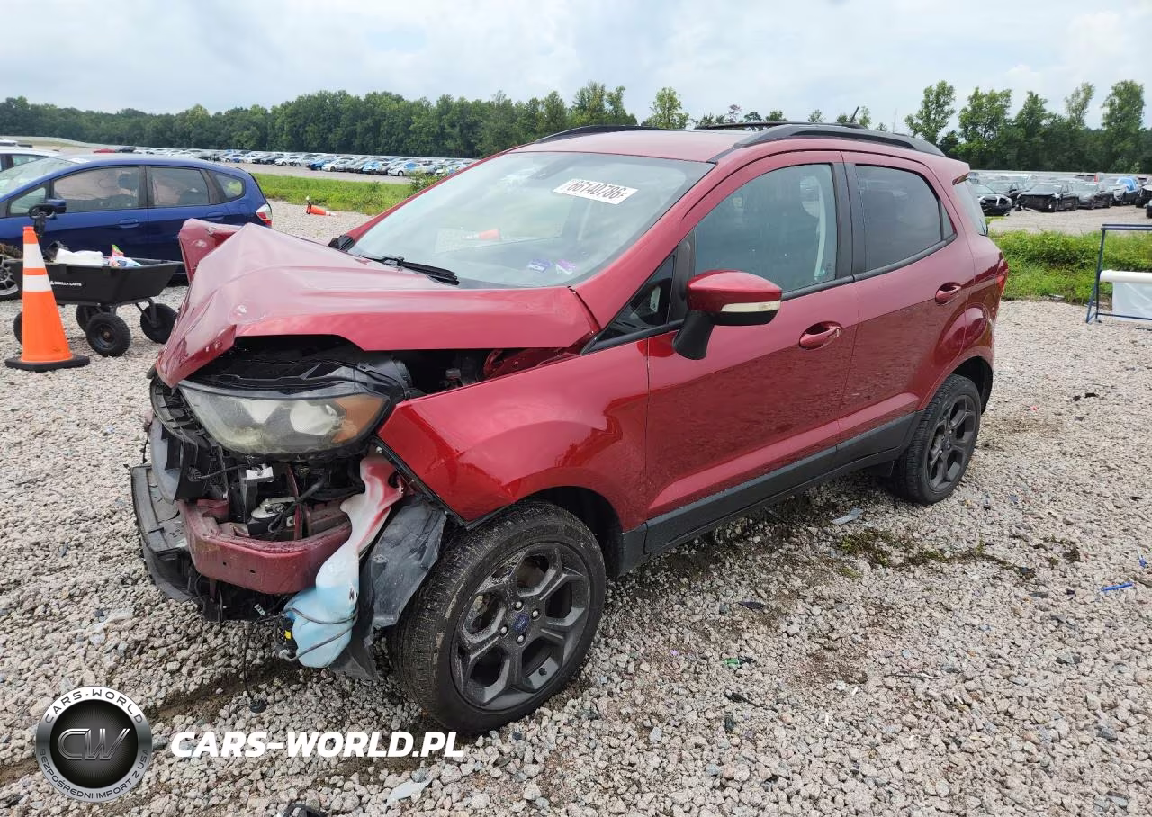 2018 Ford Ecosport Ses VIN:MAJ6P1CL8JC191108 - 1