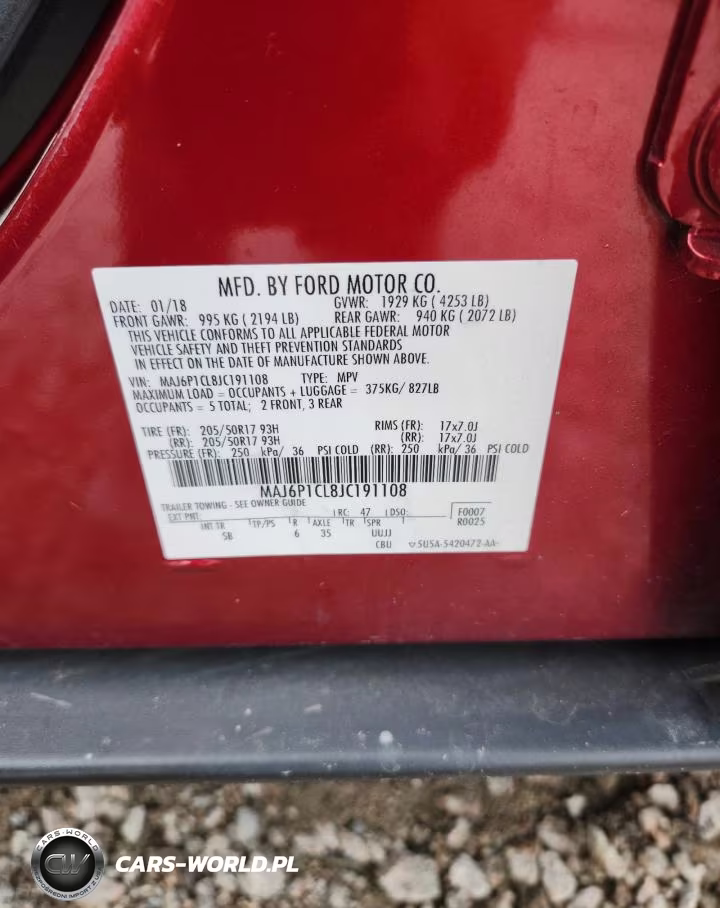 2018 Ford Ecosport Ses VIN:MAJ6P1CL8JC191108 - 13