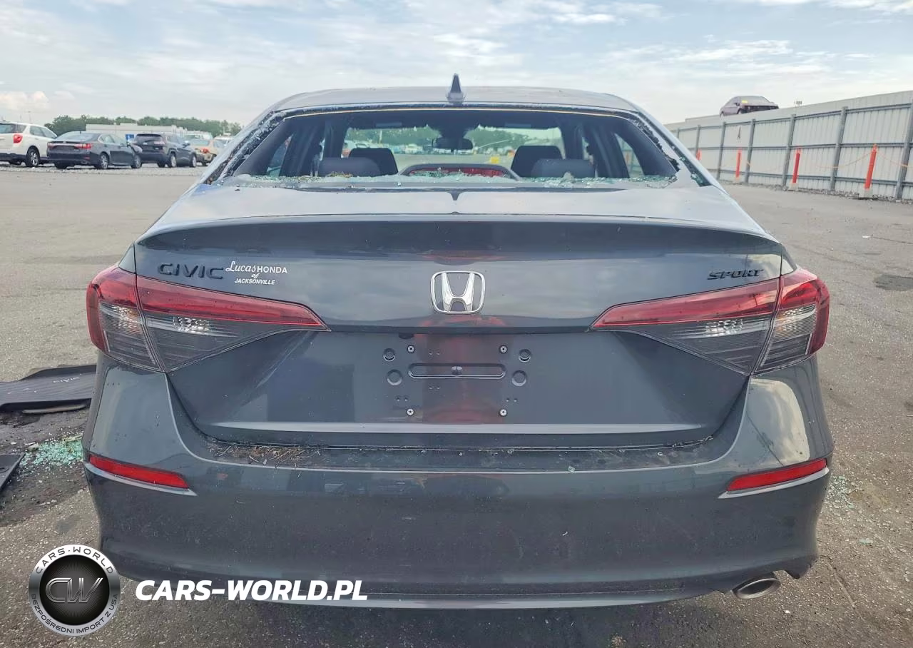 2026 Honda Civic Sport VIN:2HGFE2F55TH589915 - 6