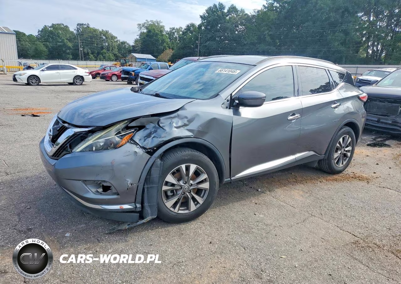 2018 Nissan Murano Sv VIN:5N1AZ2MG3JN151301 - 1