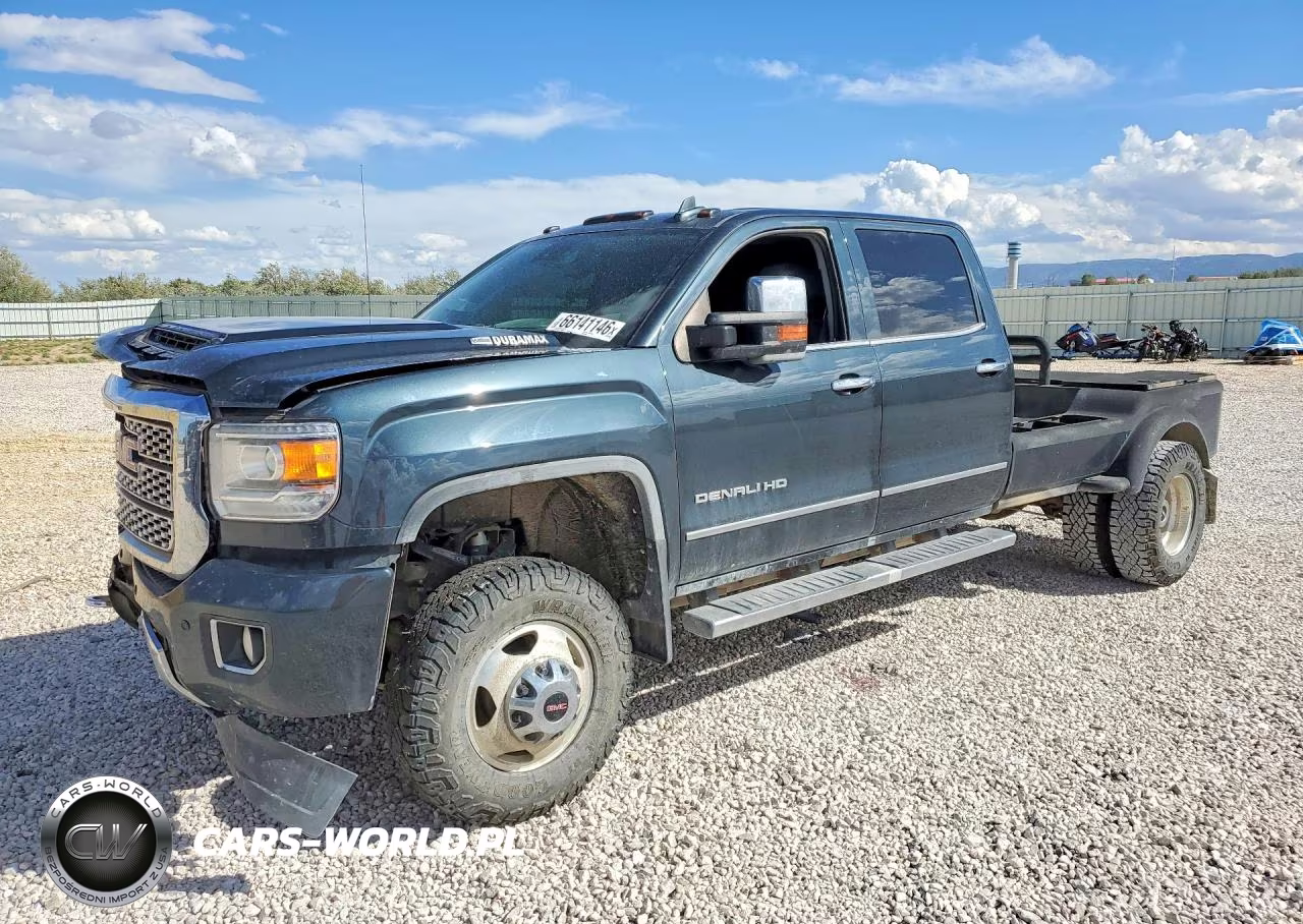 2018 GMC Sierra K3500 Denali VIN:1GT42YEY1JF285993 - 1