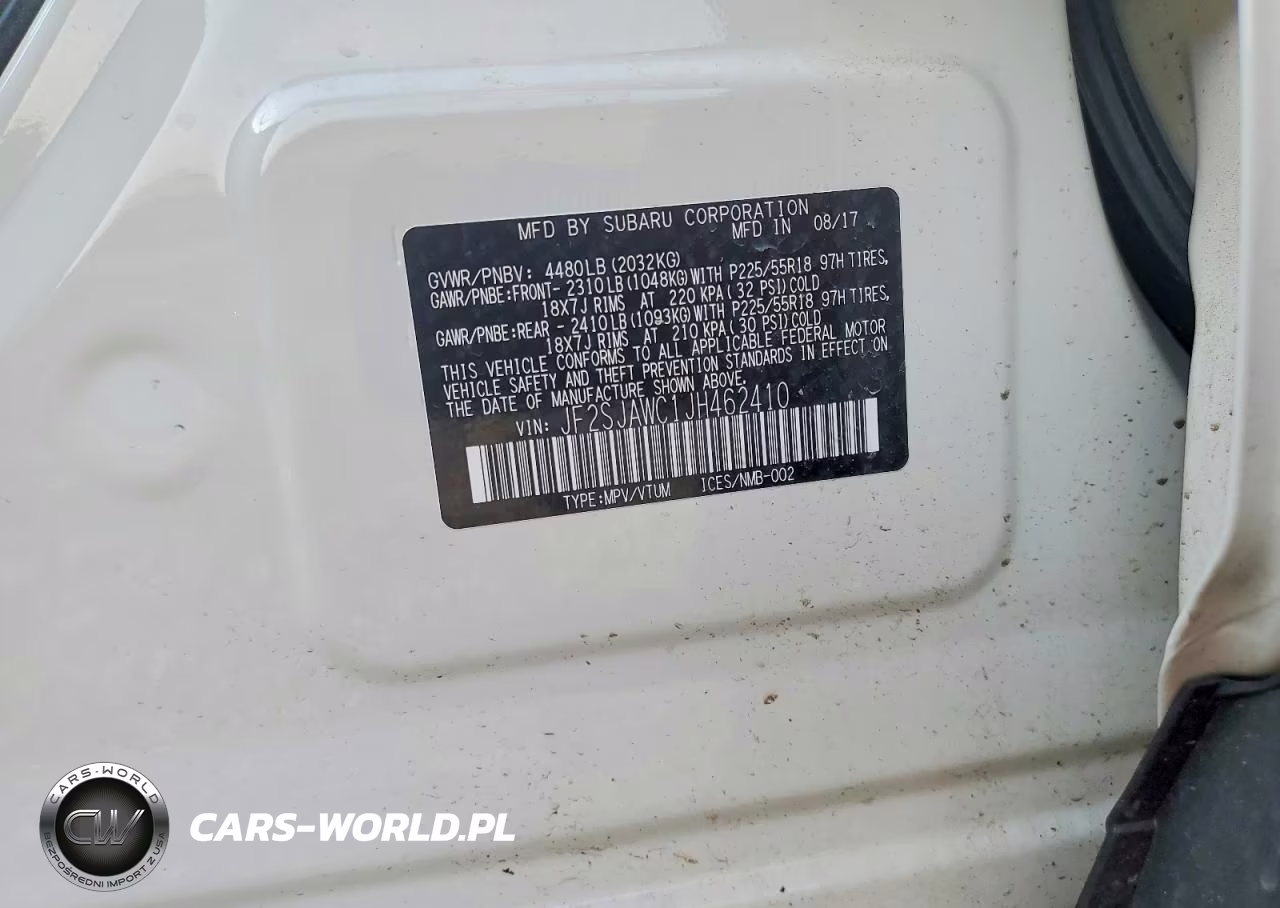 2018 Subaru Forester 2.5I Touring VIN:JF2SJAWC1JH462410 - 13