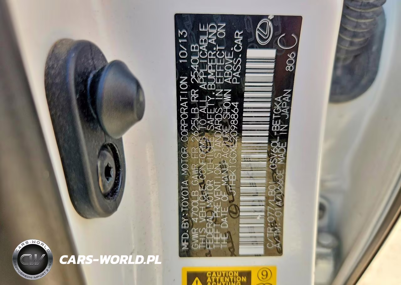 2014 Lexus Es 350 VIN:JTHBK1GGXE2098864 - 12