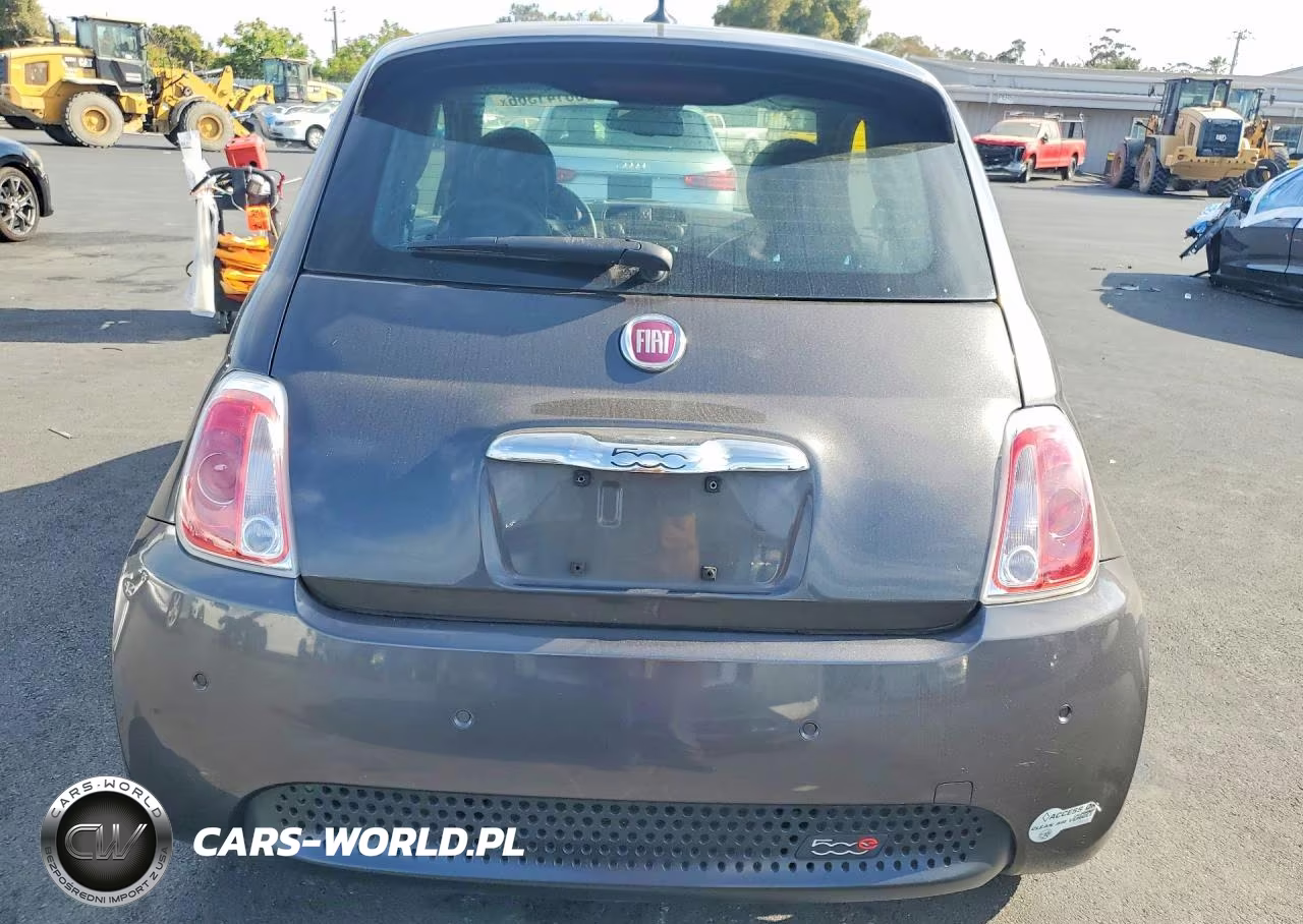 2015 Fiat 500 Electric VIN:3C3CFFGE2FT642316 - 6