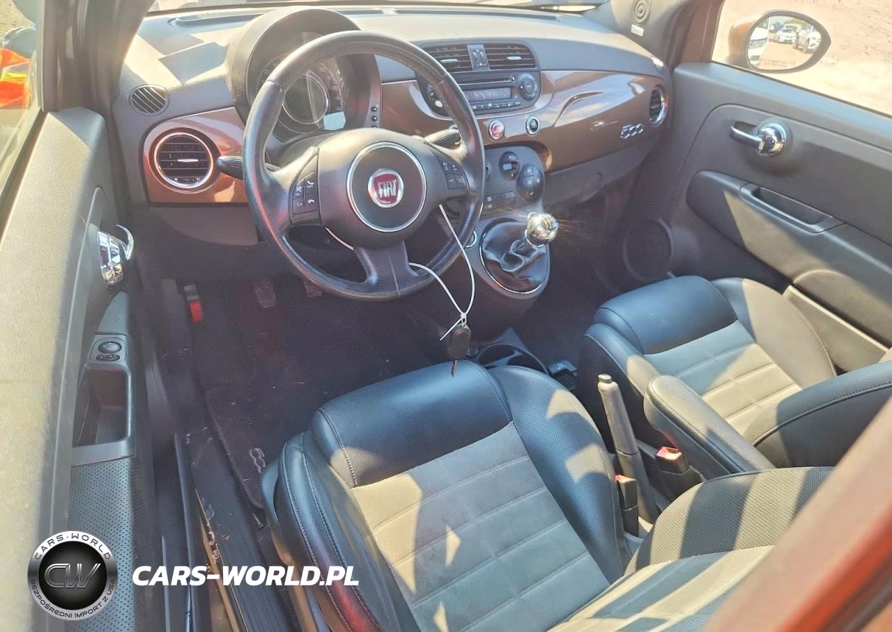 2012 Fiat 500 Sport VIN:3C3CFFBR1CT113431 - 8