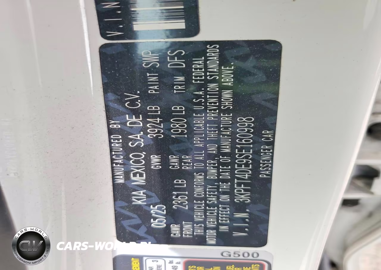 2025 Kia K4 Lxs VIN:3KPFT4DE9SE160998 - 12
