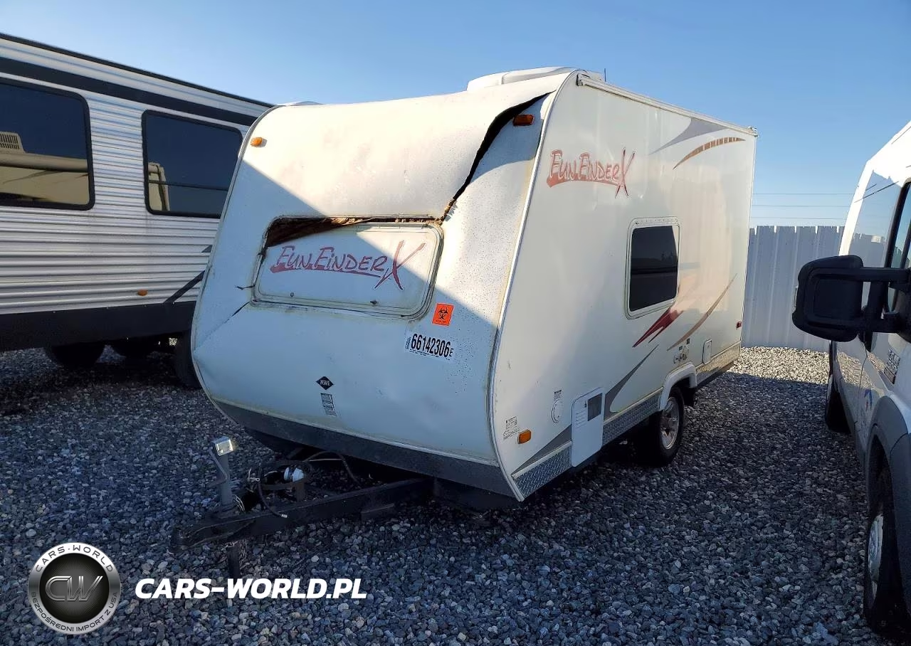 2008 Cruiser Fun Finder Camper VIN:5RXTA161X81015866 - 2