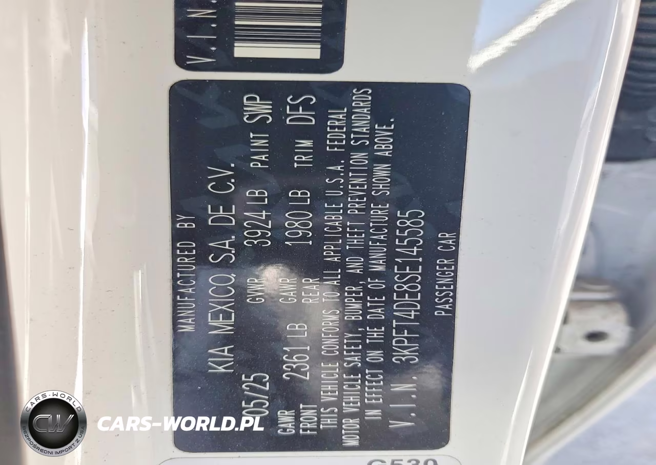 2025 Kia K4 Lx VIN:3KPFT4DE8SE145585 - 12