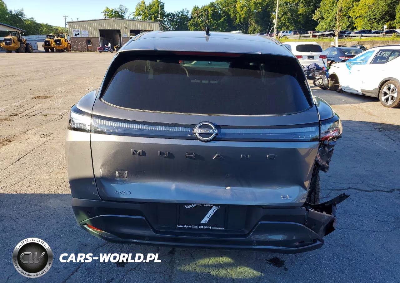 2026 Nissan Murano Sl VIN:5N1AZ3CS2TC110314 - 6