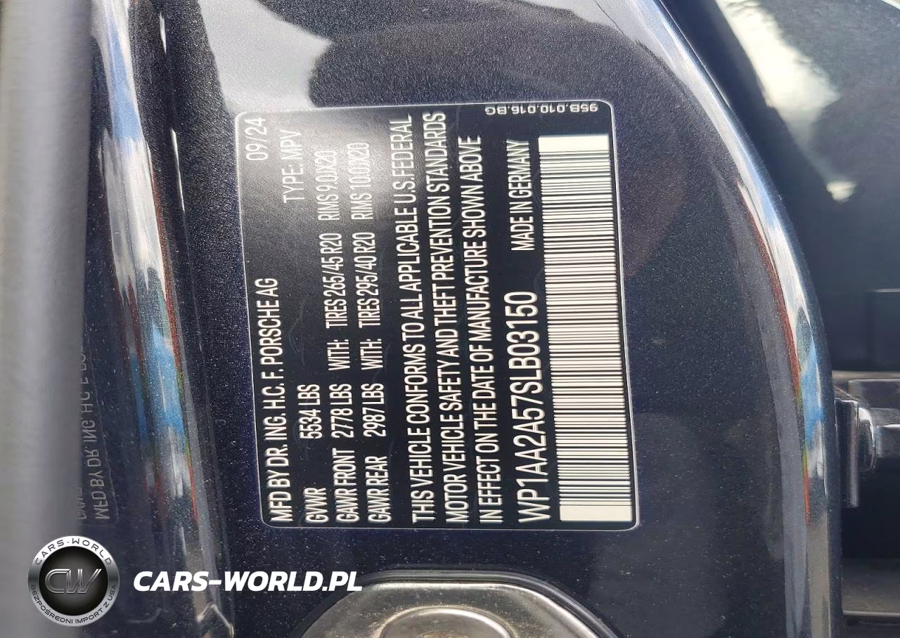 2025 Porsche Macan Base VIN:WP1AA2A57SLB03150 - 13