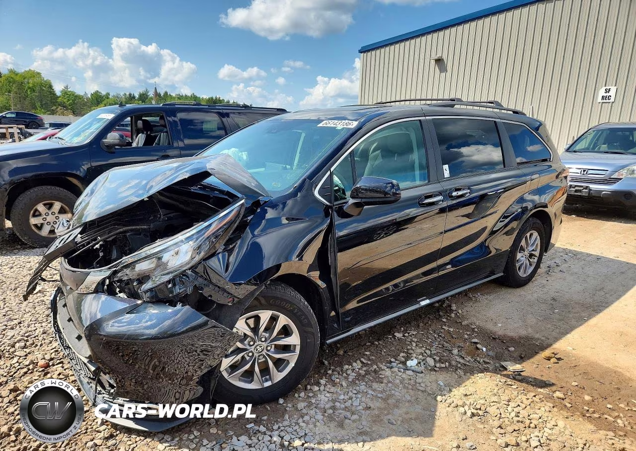 2024 Toyota Sienna Xle VIN:5TDJRKEC5RS200634 - 1