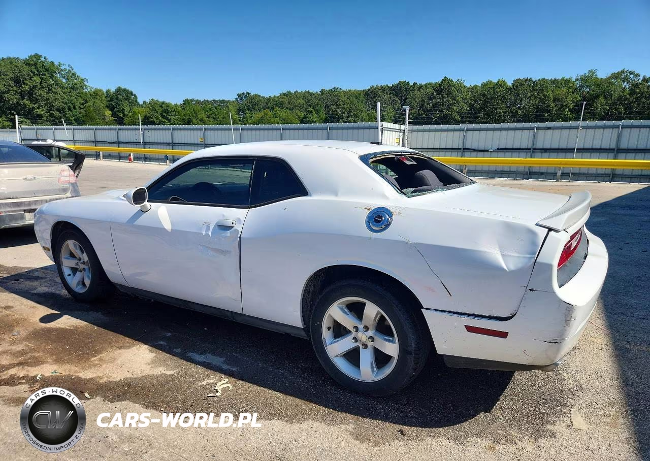 2013 Dodge Challenger Sxt VIN:2C3CDYAG8DH540486 - 2