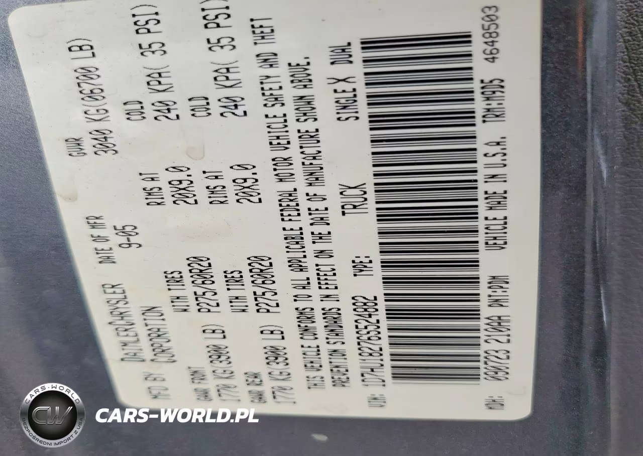 2006 Dodge Ram 1500 St VIN:1D7HU18276S524882 - 12