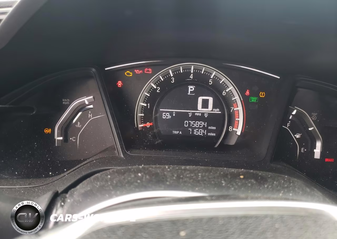 2016 Honda Civic Lx VIN:2HGFC4B58GH306856 - 9