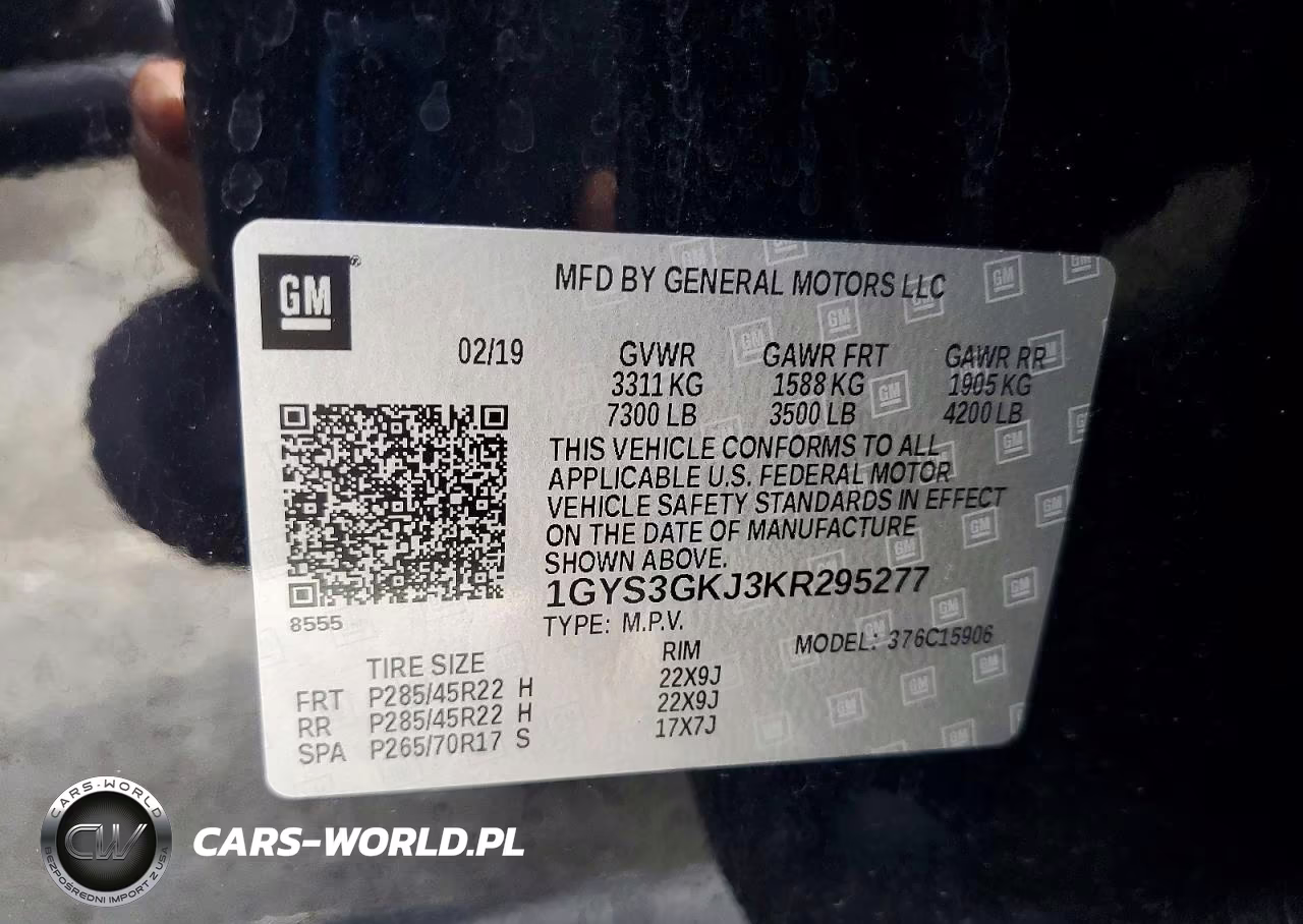 2019 Cadillac Escalade Esv VIN:1GYS3GKJ3KR295277 - 13