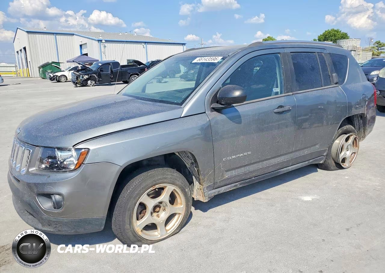 2014 Jeep Compass Sport VIN:1C4NJDBB5ED535821 - 1