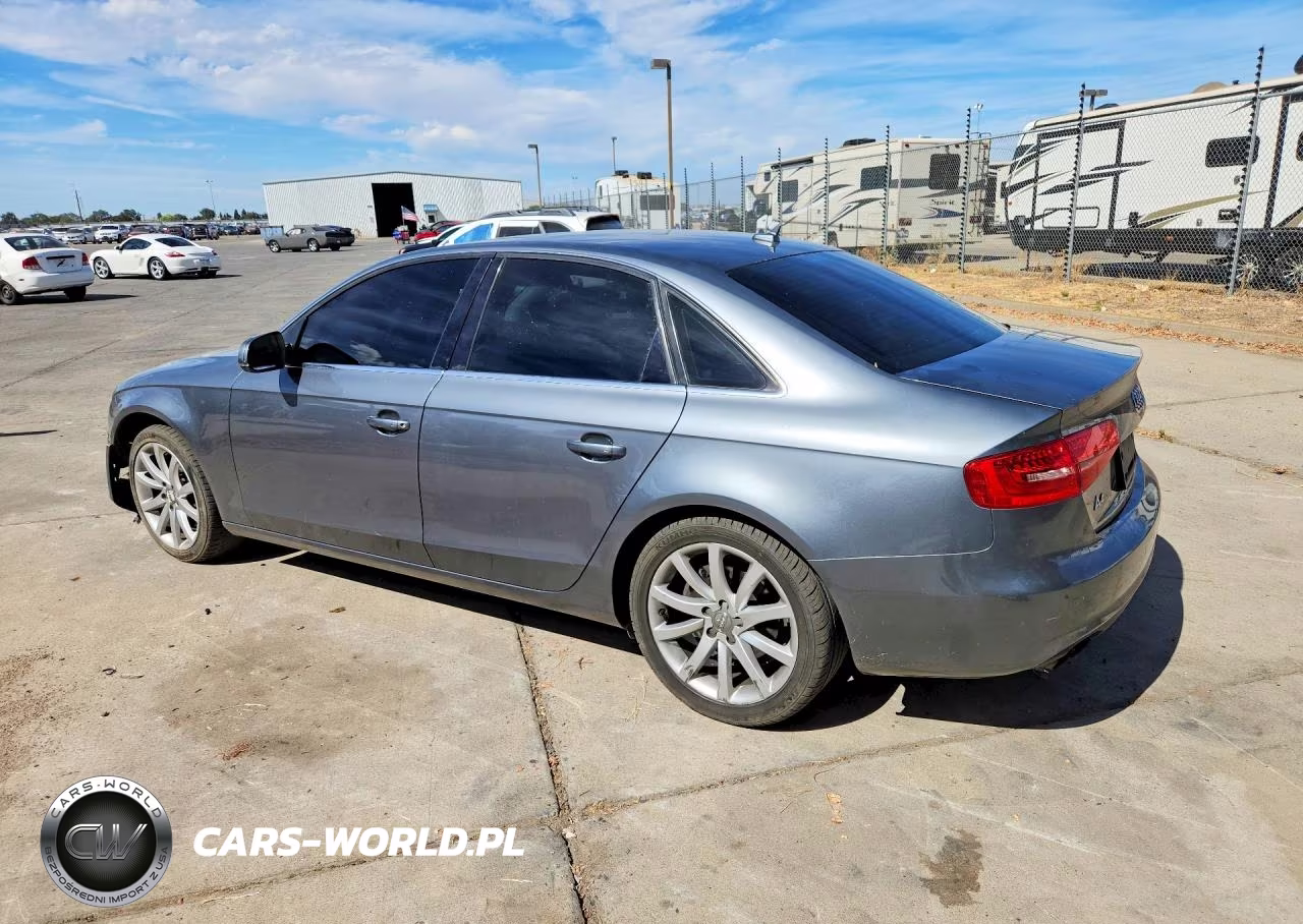 2013 Audi A4 Premium Plus VIN:WAUFFAFL9DN014355 - 2