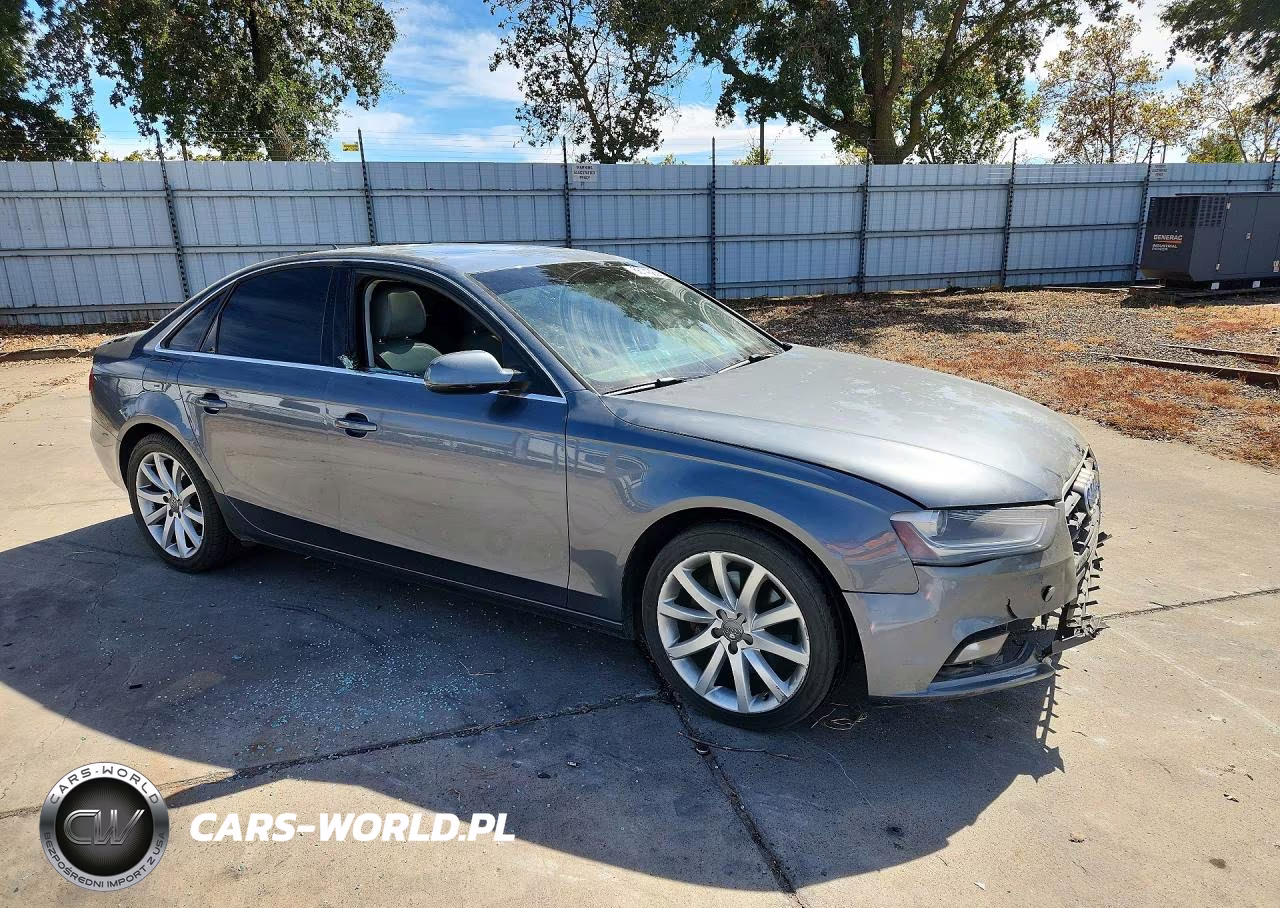 2013 Audi A4 Premium Plus VIN:WAUFFAFL9DN014355 - 4