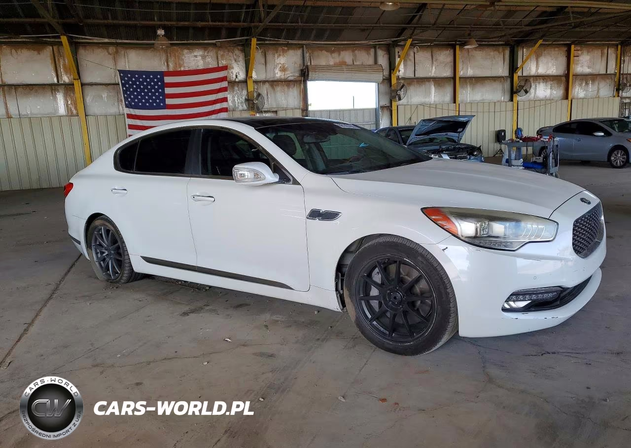 2015 Kia K900 Luxury VIN:KNALW4D43F6022626 - 4