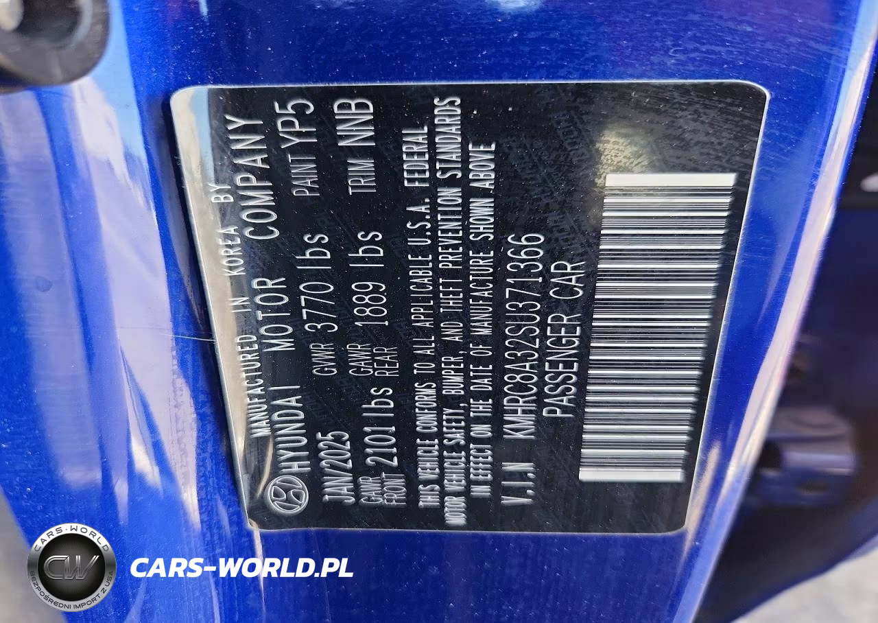 2025 Hyundai Venue Sel VIN:KMHRC8A32SU371366 - 12