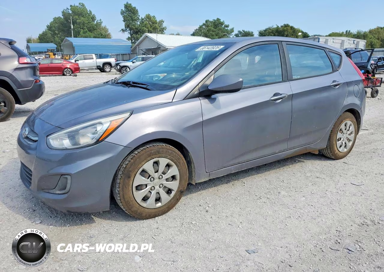 2016 Hyundai Accent Se VIN:KMHCT5AE9GU287994 - 1