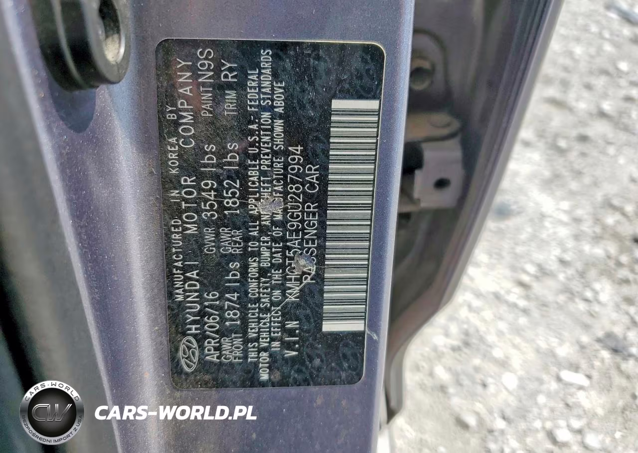 2016 Hyundai Accent Se VIN:KMHCT5AE9GU287994 - 12
