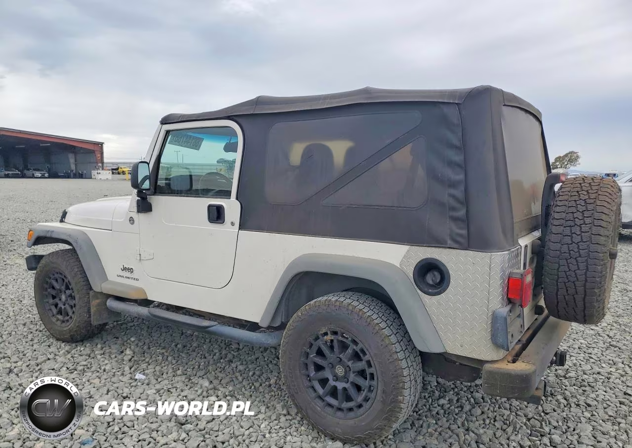 2005 Jeep Wrangler - Tj Unlimited VIN:1J4FA44S25P356274 - 2