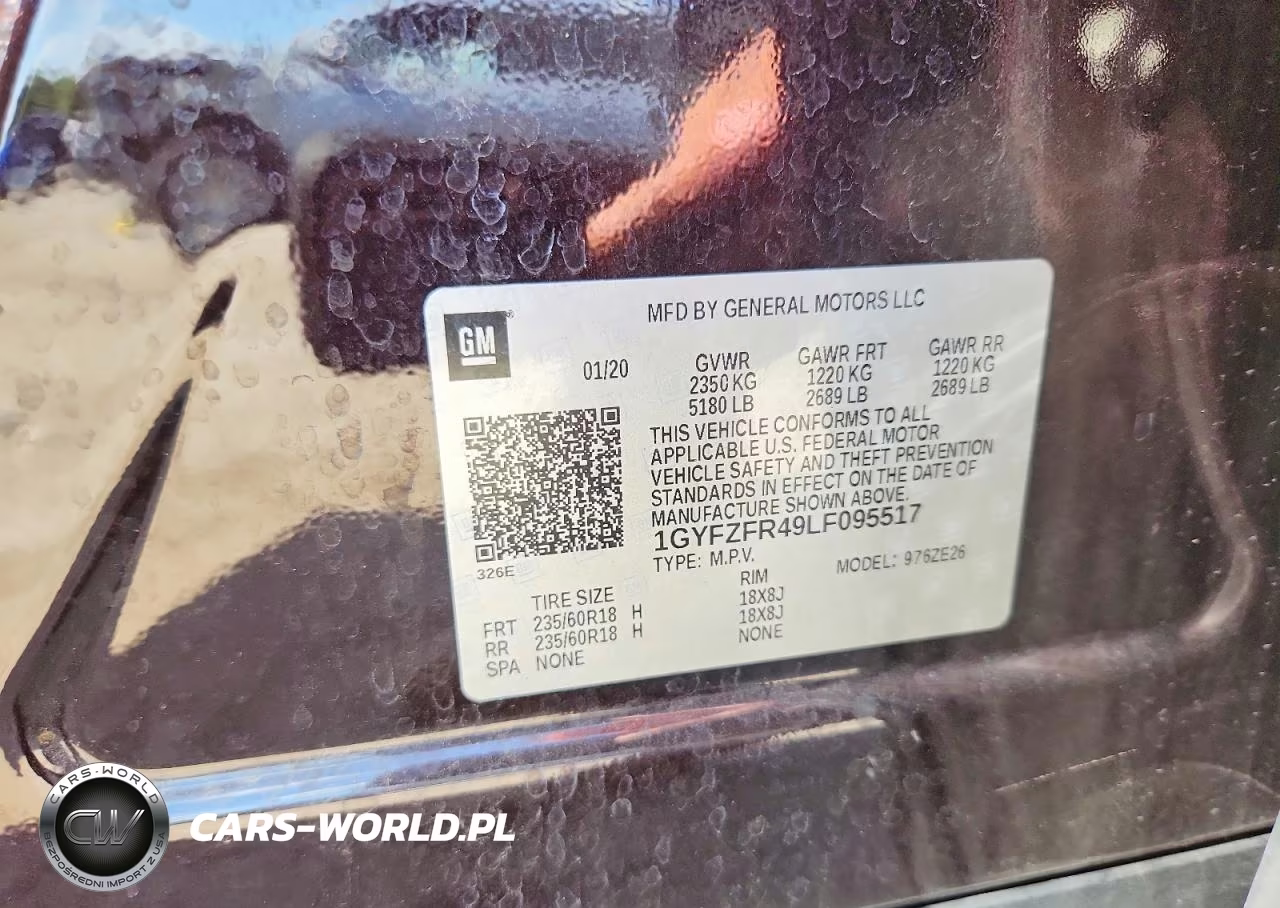 2020 Cadillac Xt4 Sport VIN:1GYFZFR49LF095517 - 12