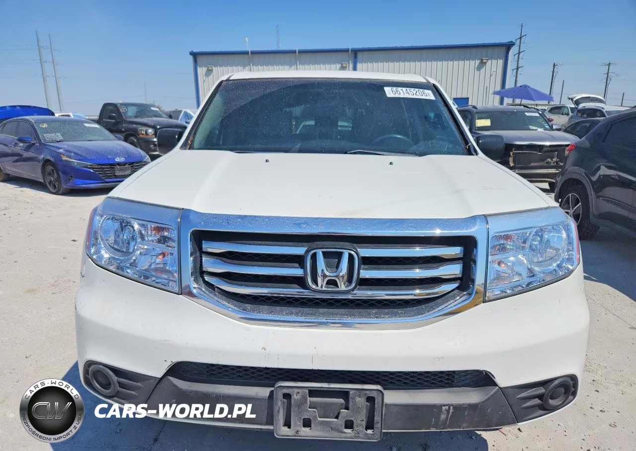 2012 Honda Pilot Lx VIN:5FNYF3H29CB003574 - 5