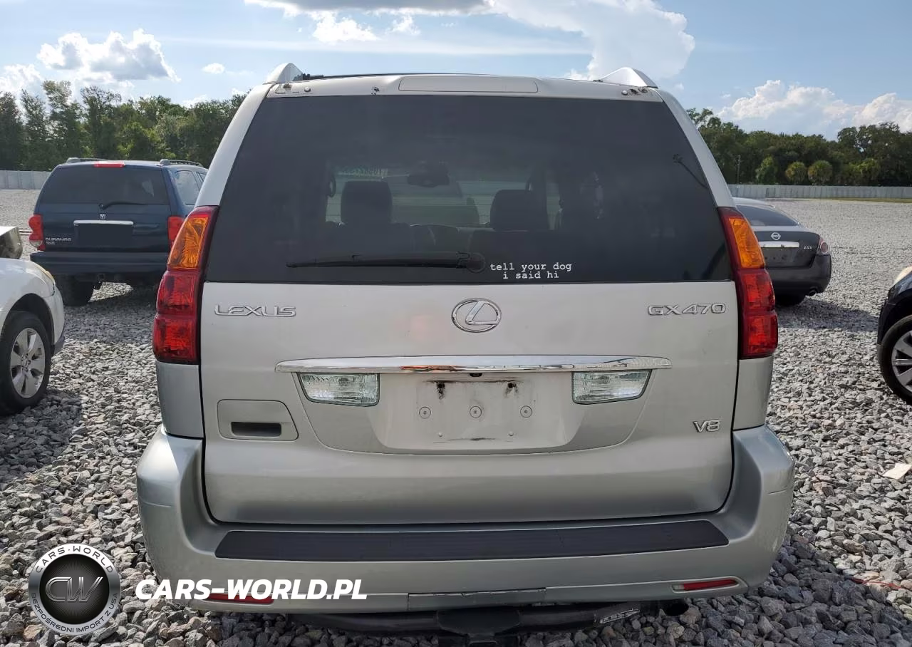 2004 Lexus Gx 470 VIN:JTJBT20X340042500 - 6
