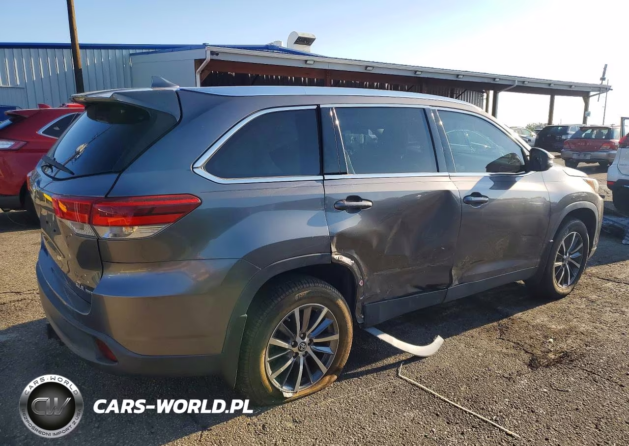 2019 Toyota Highlander Xle VIN:5TDJZRFH9KS989718 - 3