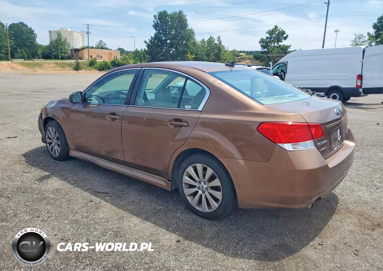 2012 Subaru Legacy 2.5I Limited VIN:4S3BMBK62C3039704 - 2