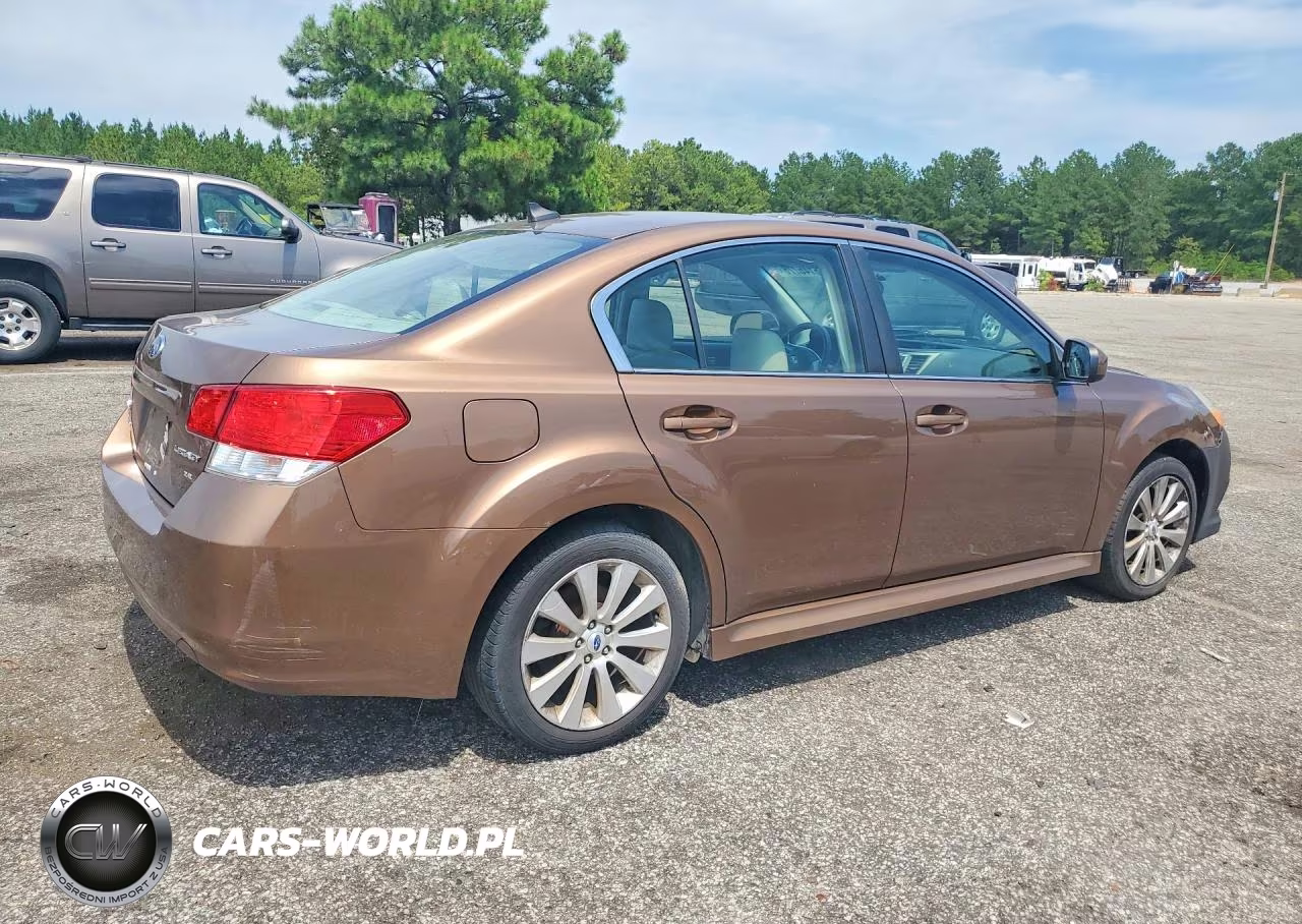 2012 Subaru Legacy 2.5I Limited VIN:4S3BMBK62C3039704 - 3