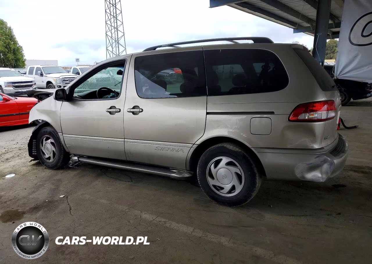 2003 Toyota Sienna Le VIN:4T3ZF13C93U519808 - 2