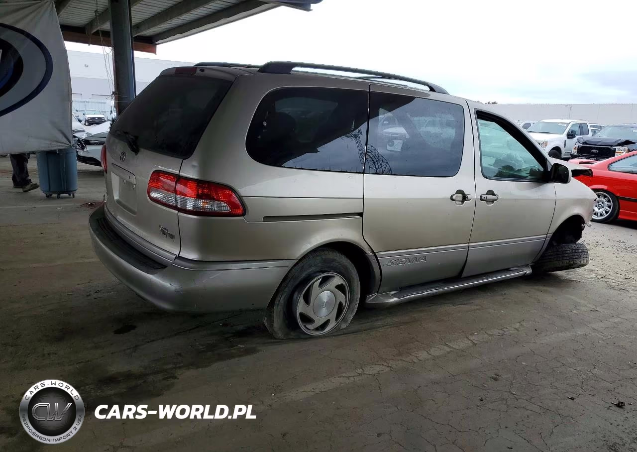 2003 Toyota Sienna Le VIN:4T3ZF13C93U519808 - 3