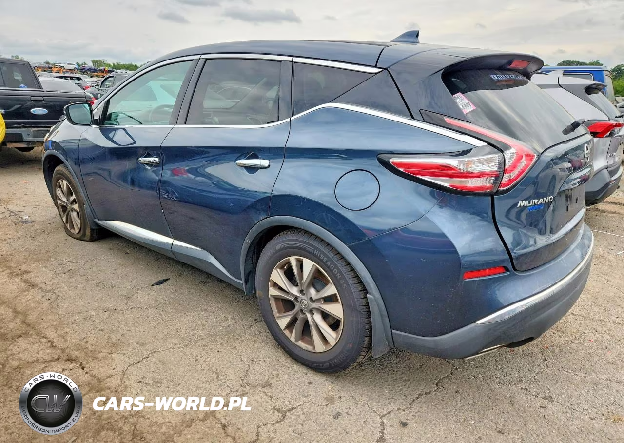 2017 Nissan Murano S VIN:5N1AZ2MH6HN201580 - 2