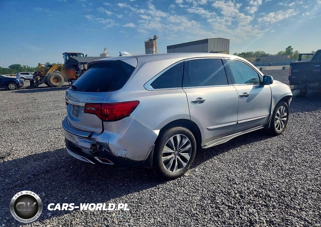 2015 Acura Mdx Technology VIN:5FRYD4H48FB013433 - 3