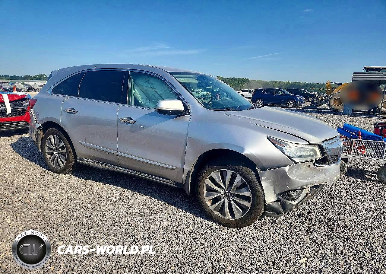 2015 Acura Mdx Technology VIN:5FRYD4H48FB013433 - 4