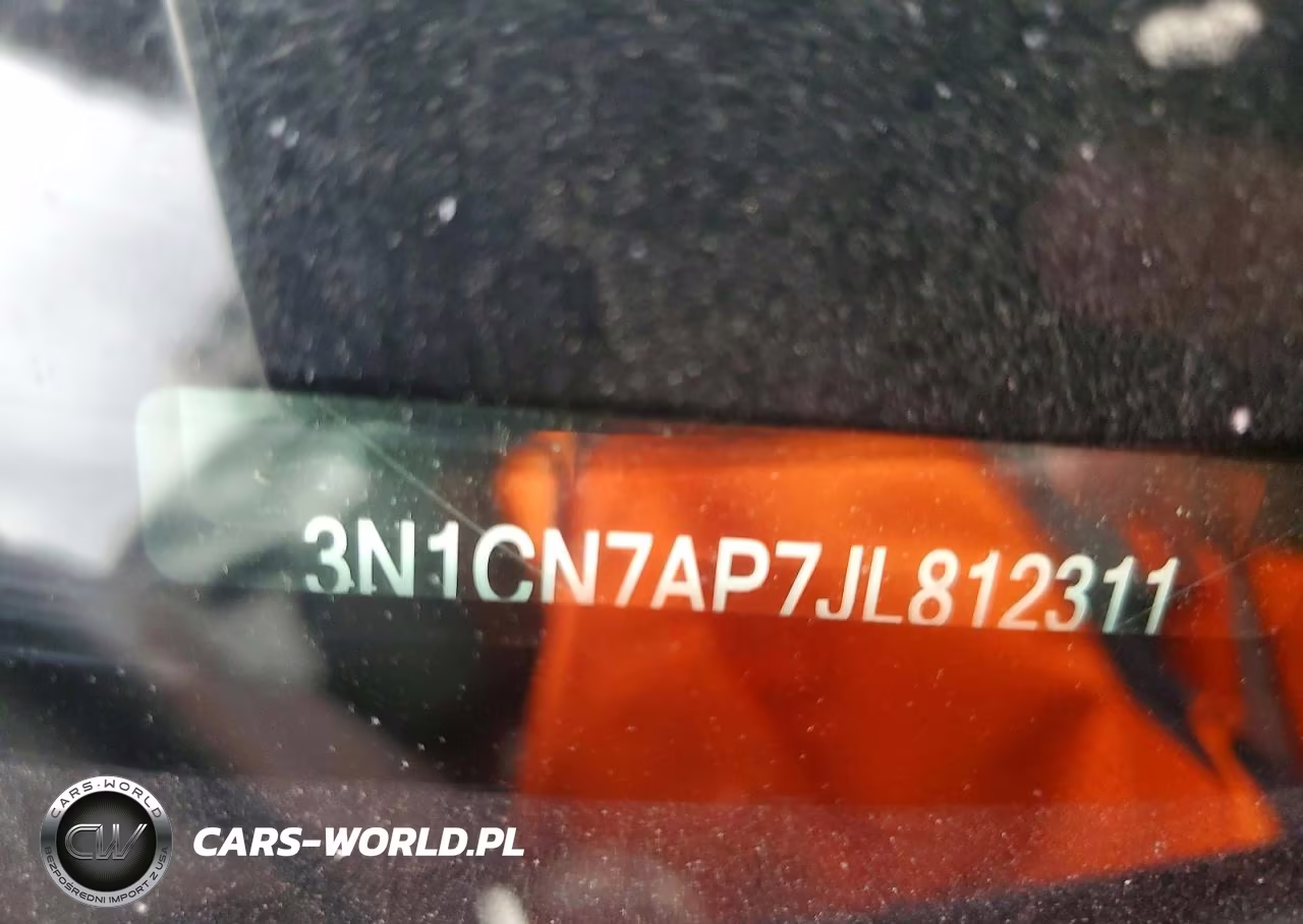 2018 Nissan Versa Sv VIN:3N1CN7AP7JL812311 - 12