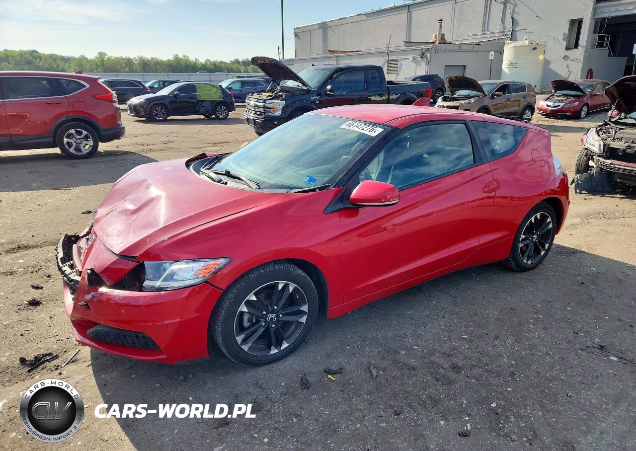 2014 Honda Cr-Z VIN:JHMZF1D42ES002299 - 1