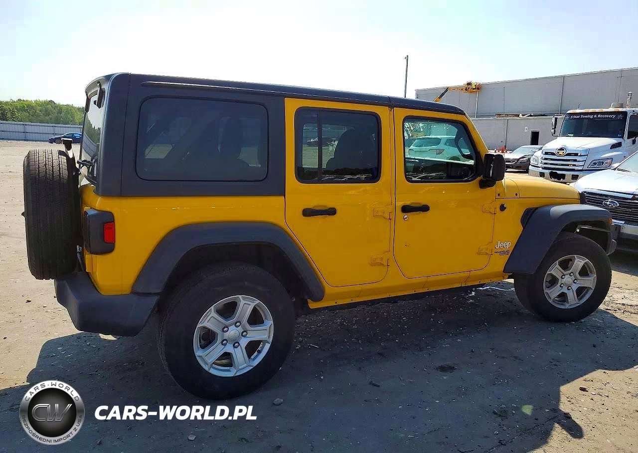 2020 Jeep Wrangler Unlimited Sport VIN:1C4HJXDN0LW115228 - 3