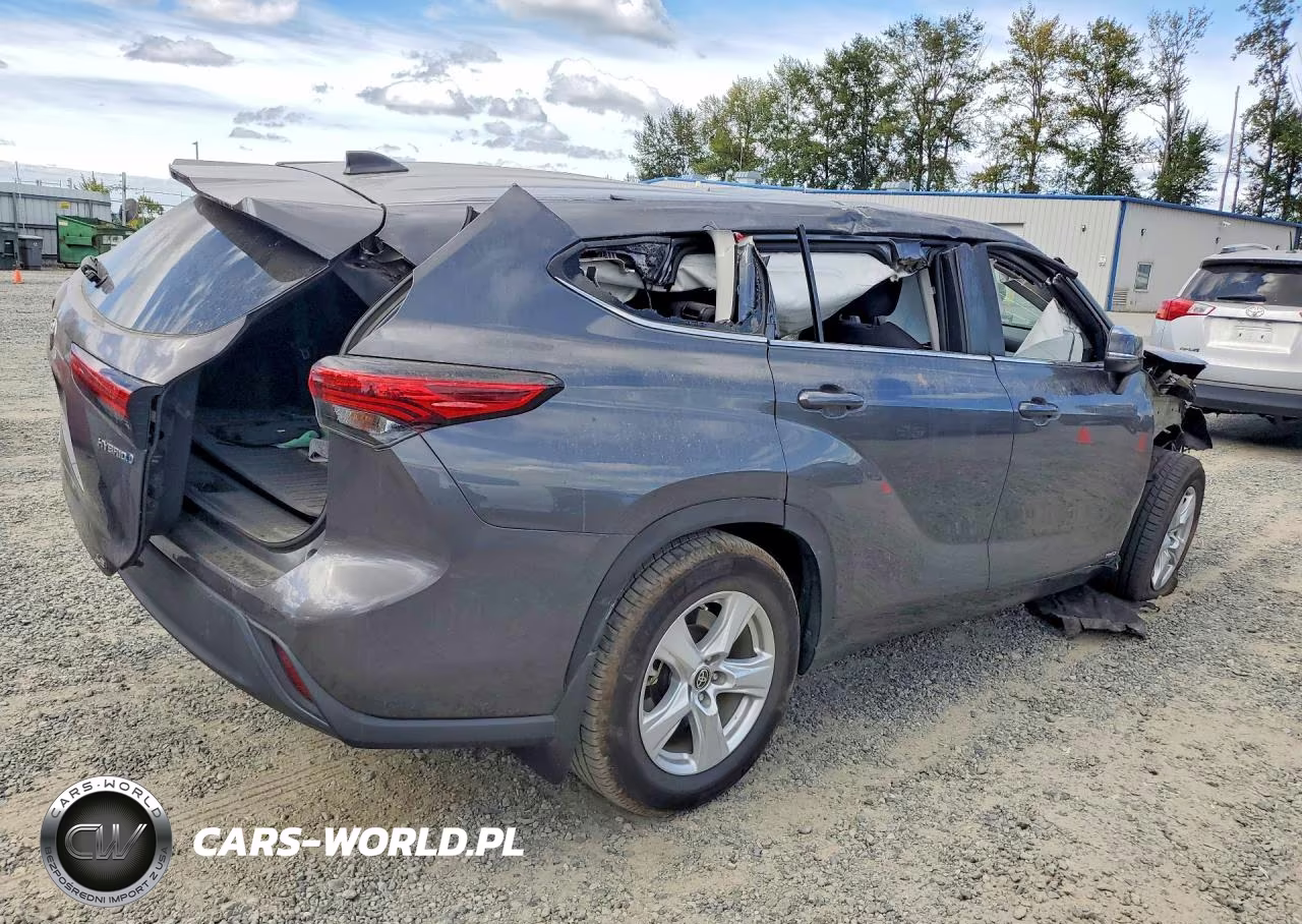 2023 Toyota Highlander Hybrid Le VIN:5TDBBRCH0PS112362 - 3