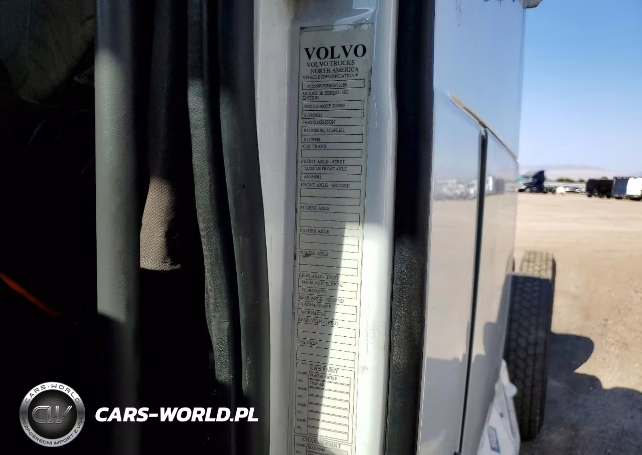 2017 Volvo Vnl Semi Truck VIN:4V5N99UG8HN972189 - 12