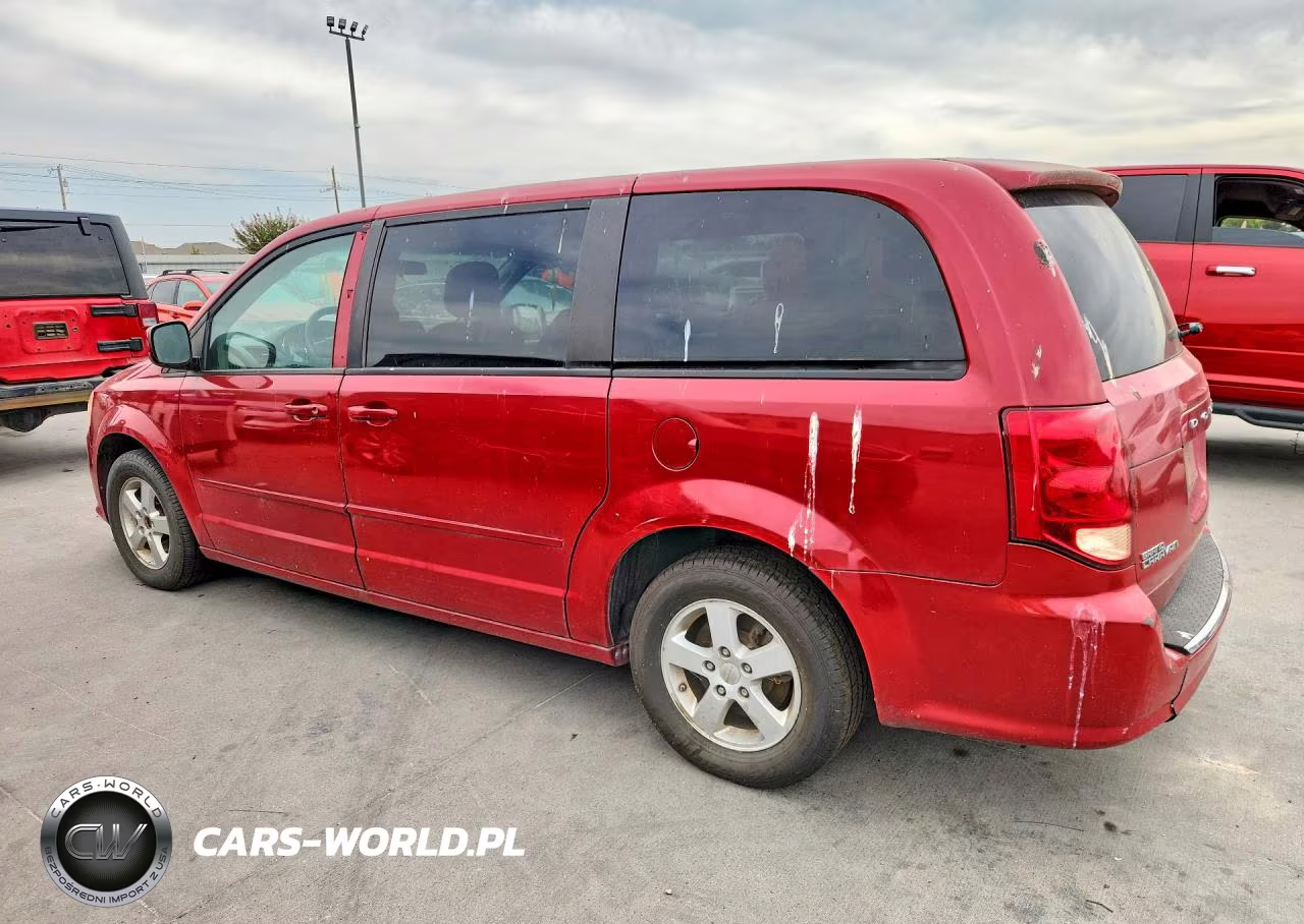 2012 Dodge Grand Caravan Se VIN:2C4RDGBG7CR171501 - 2