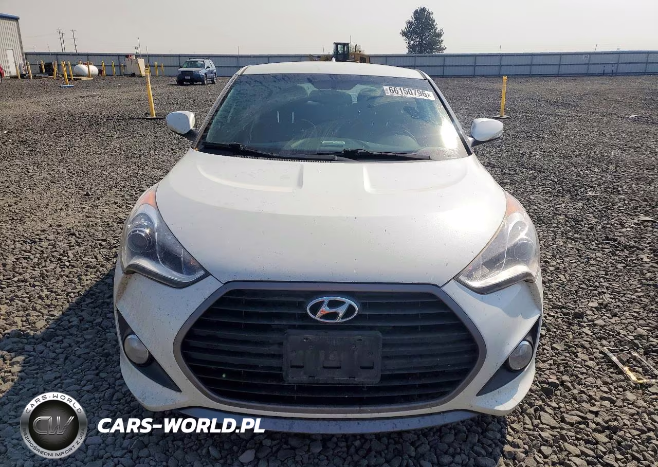 2016 Hyundai Veloster Turbo VIN:KMHTC6AEXGU265671 - 5