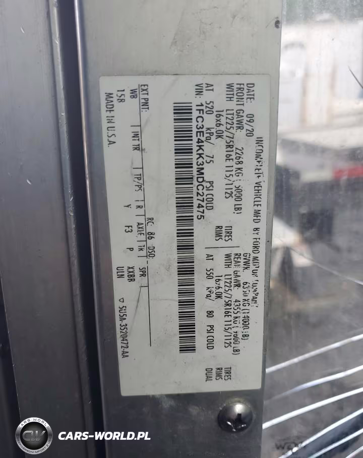 2021 Ford Econline - Trucks Delivery Truck VIN:1FC3E4KK3MDC27475 - 12