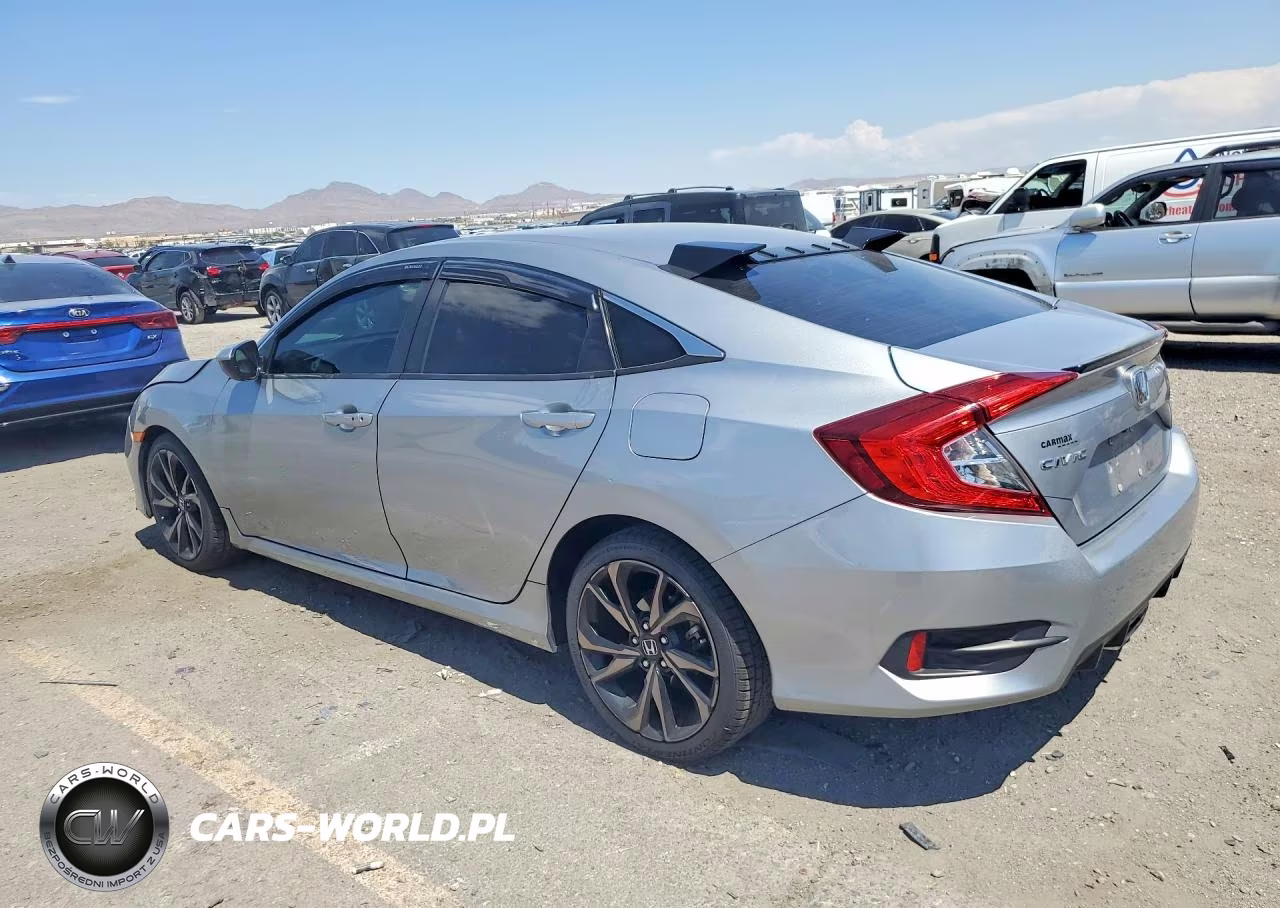 2019 Honda Civic Sport VIN:19XFC2F88KE040444 - 2