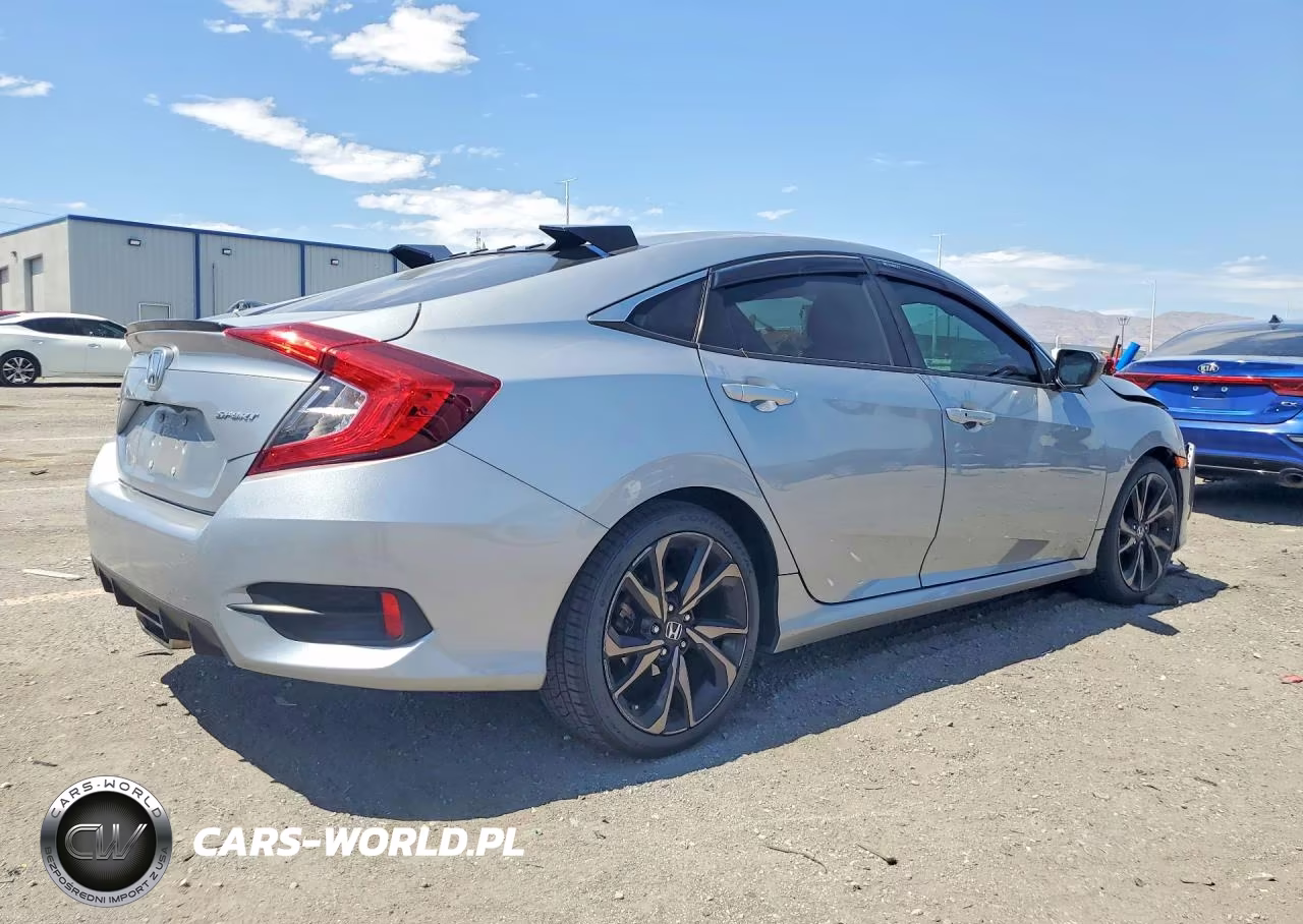 2019 Honda Civic Sport VIN:19XFC2F88KE040444 - 3