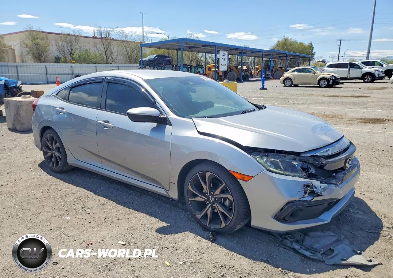 2019 Honda Civic Sport VIN:19XFC2F88KE040444 - 4