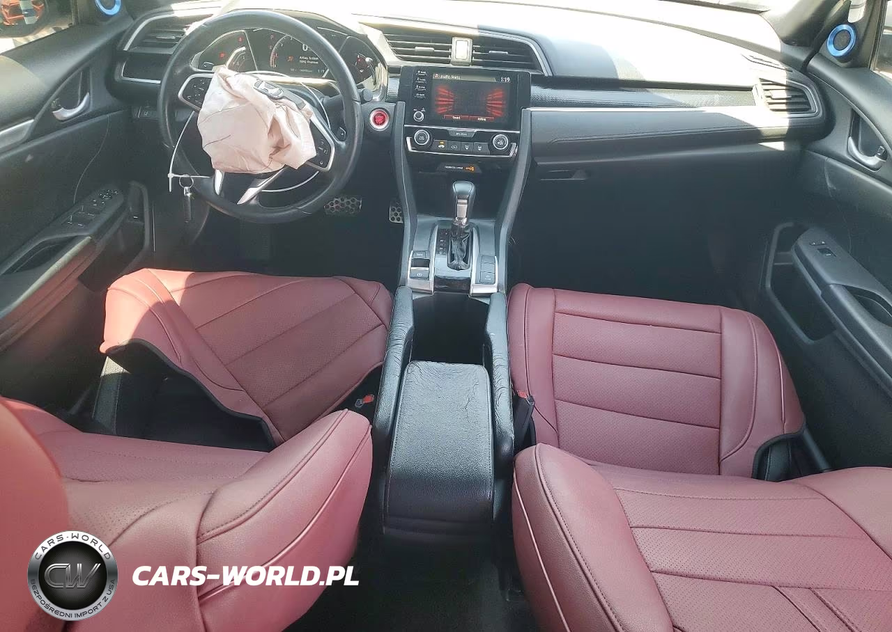 2019 Honda Civic Sport VIN:19XFC2F88KE040444 - 8